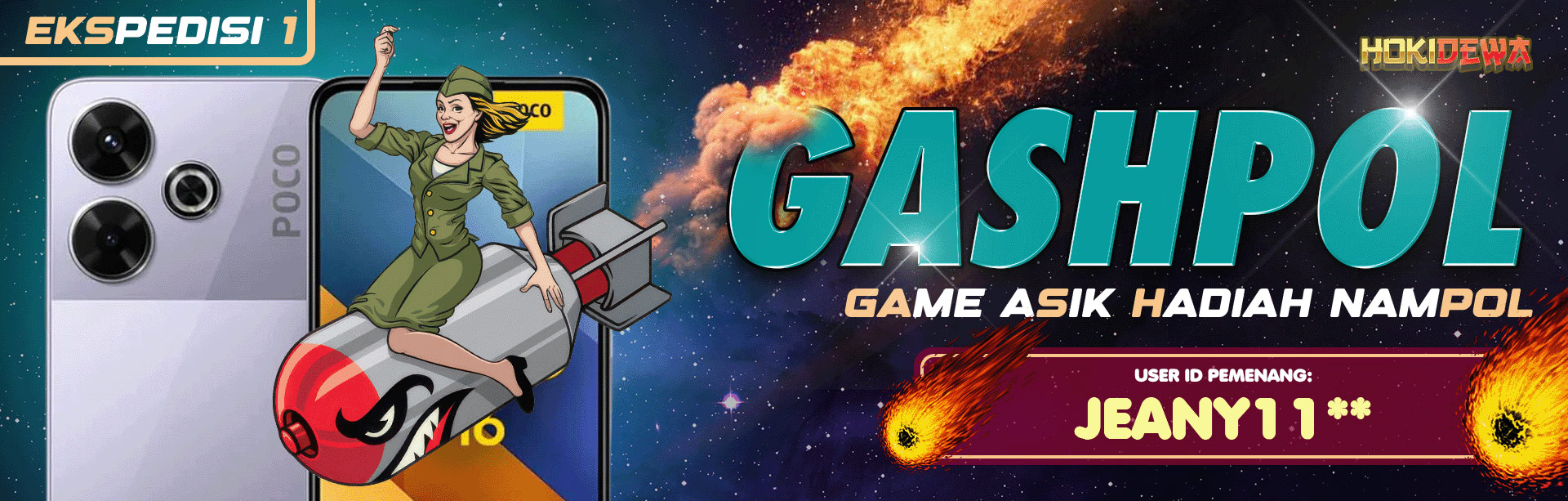 PEMENANG GASHPOL MINGGU KE-1