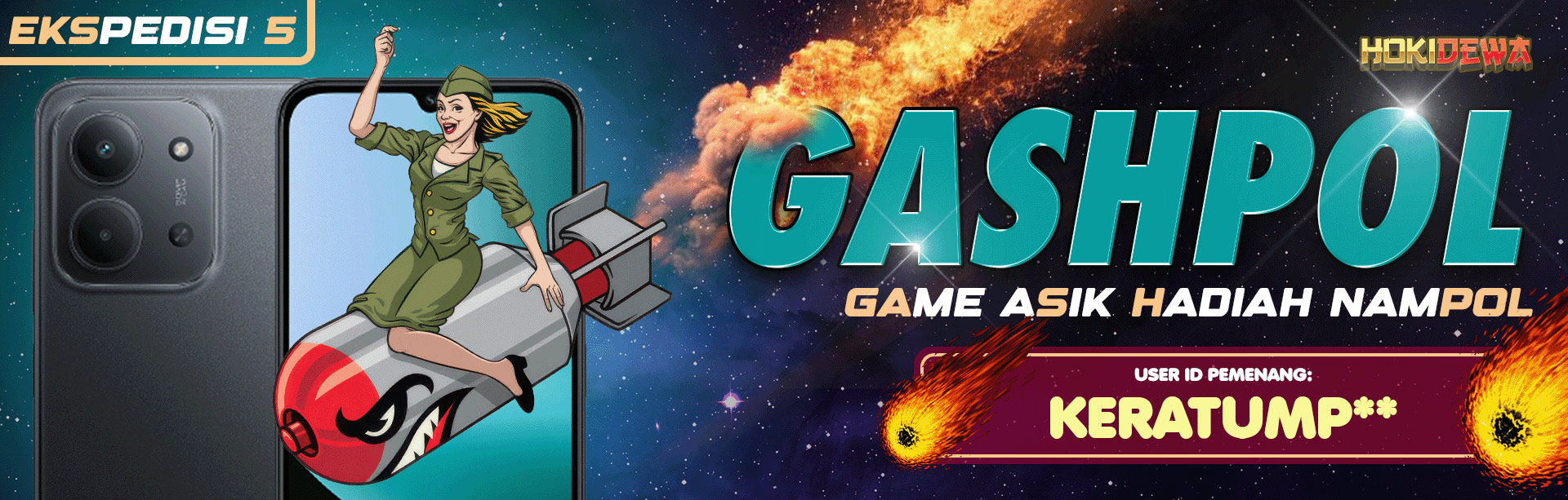 PEMENANG GASHPOL MINGGU KE-5