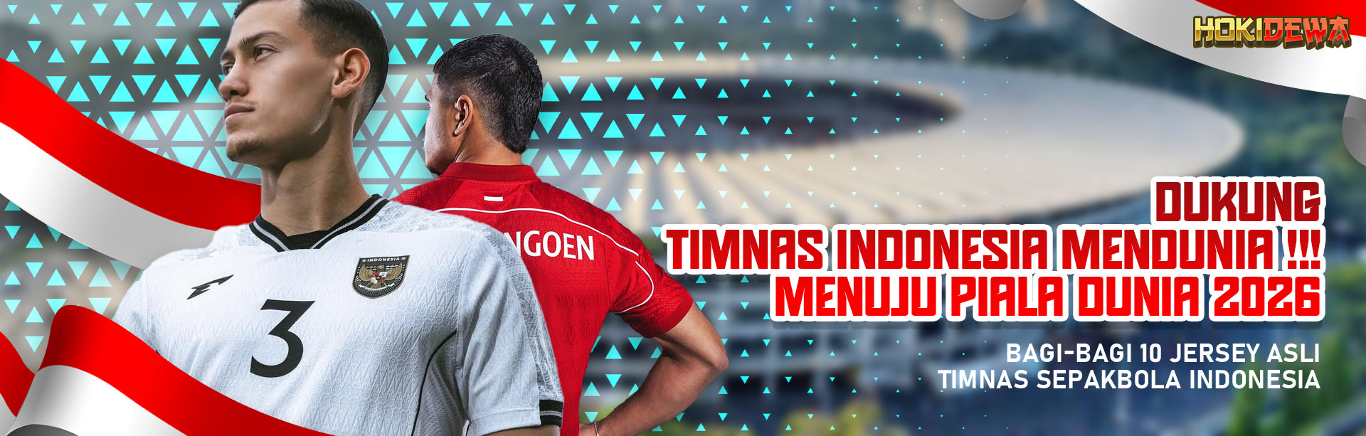 BAGI-BAGI 10 JERSEY ASLI TIMNAS INDONESIA DI BULAN MARET