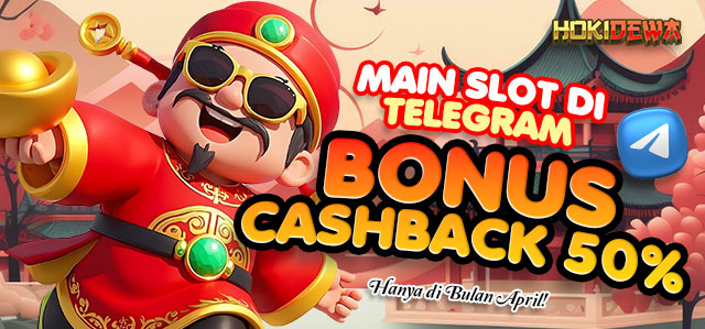 MAIN SLOT DI TELEGRAM BONUS CASHBACK 50%