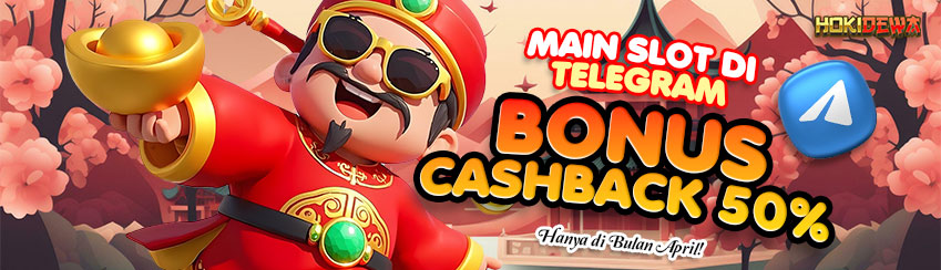 MAIN SLOT DI TELEGRAM BONUS CASHBACK 50%